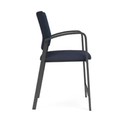 Lesro Newport 24.5" Polyurethane Waiting Reception Hip Chair In Charcoal/Black 29 Lesro Newport 24.5" Polyurethane Waiting Reception Hip Chair In Charcoal/Black -CYMAX Sales 2698869 1 L