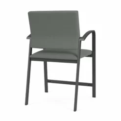 Lesro Newport 24.5" Fabric & Steel Reception Hip Chair In Gray And Charcoal 33 Lesro Newport 24.5" Fabric & Steel Reception Hip Chair In Gray And Charcoal -CYMAX Sales 2698880 2 L 1