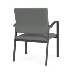Lesro Newport 18.5" Fabric Reception Wide Guest Chair In Blue/Charcoal 33 Lesro Newport 18.5" Fabric Reception Wide Guest Chair In Blue/Charcoal -CYMAX Sales 2698985 2 L