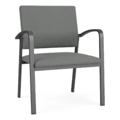 Lesro Newport 18.5" Fabric Reception Wide Guest Chair In Blue/Charcoal 31 Lesro Newport 18.5" Fabric Reception Wide Guest Chair In Blue/Charcoal -CYMAX Sales 2698985 L