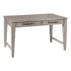 Andover Solid Wood 2 Drawer Desk In Dove Grey Finish 1 Andover Solid Wood 2 Drawer Desk In Dove Grey Finish -CYMAX Sales 2699254 L