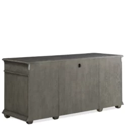 Riverside Furniture Sloane Updated Classic Wood Credenza In Gray Wash -CYMAX Sales 2701137 3 L