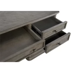 Riverside Furniture Sloane Updated Classic Wood Credenza In Gray Wash -CYMAX Sales 2701137 4 L