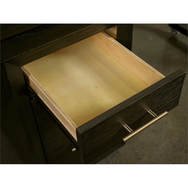 Riverside Furniture Prelude Swivel Wood L-Desk With Lift Top In Umber Brown 13 Riverside Furniture Prelude Swivel Wood L-Desk With Lift Top In Umber Brown - Image 11