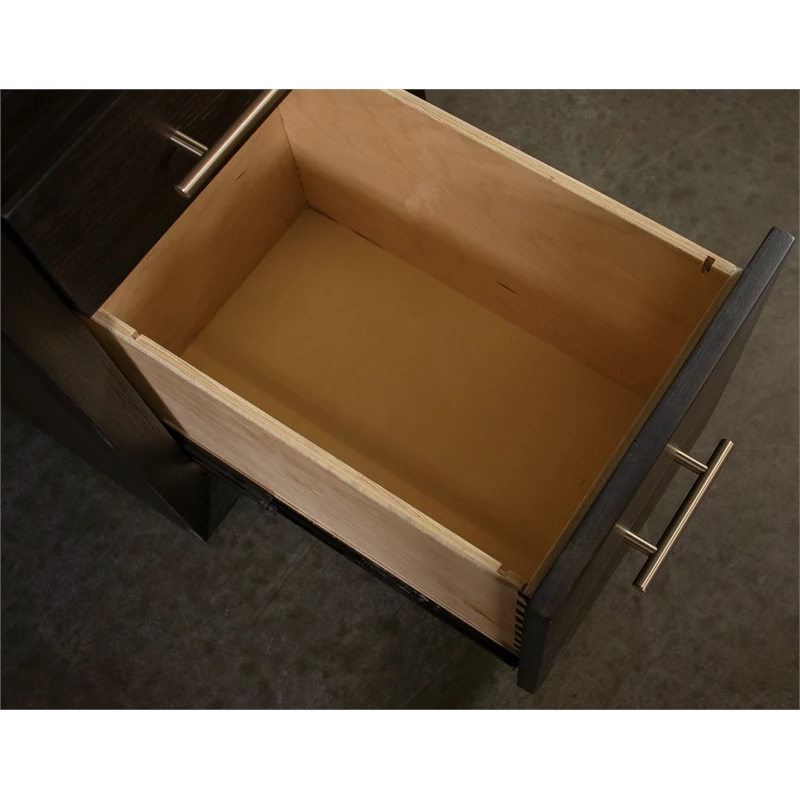 Riverside Furniture Prelude Swivel Wood L-Desk With Lift Top In Umber Brown 14 Riverside Furniture Prelude Swivel Wood L-Desk With Lift Top In Umber Brown - Image 12