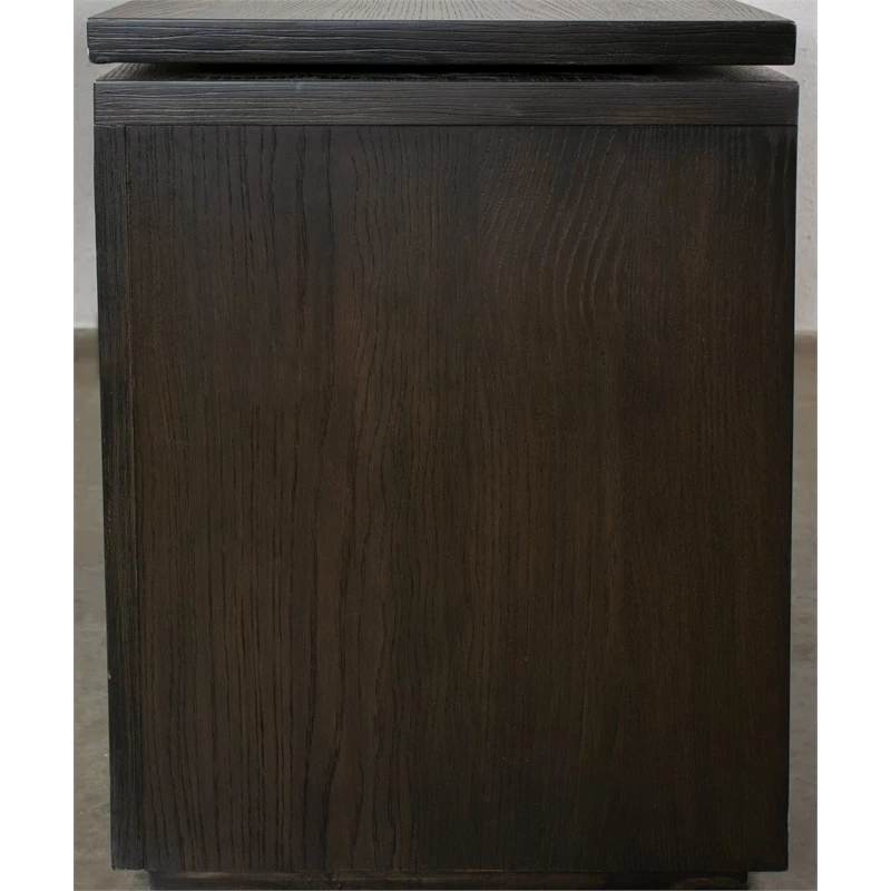 Riverside Furniture Prelude Swivel Wood L-Desk With Lift Top In Umber Brown 7 Riverside Furniture Prelude Swivel Wood L-Desk With Lift Top In Umber Brown - Image 5