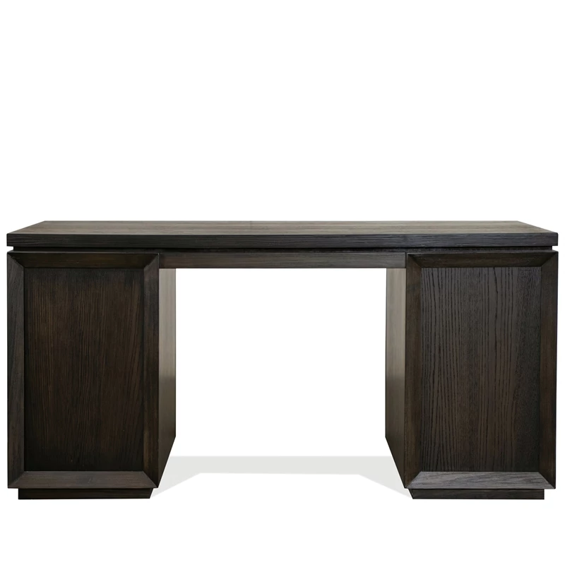 Riverside Furniture Prelude Wood Executive Desk In Umber Brown 6 Riverside Furniture Prelude Wood Executive Desk In Umber Brown - Image 4