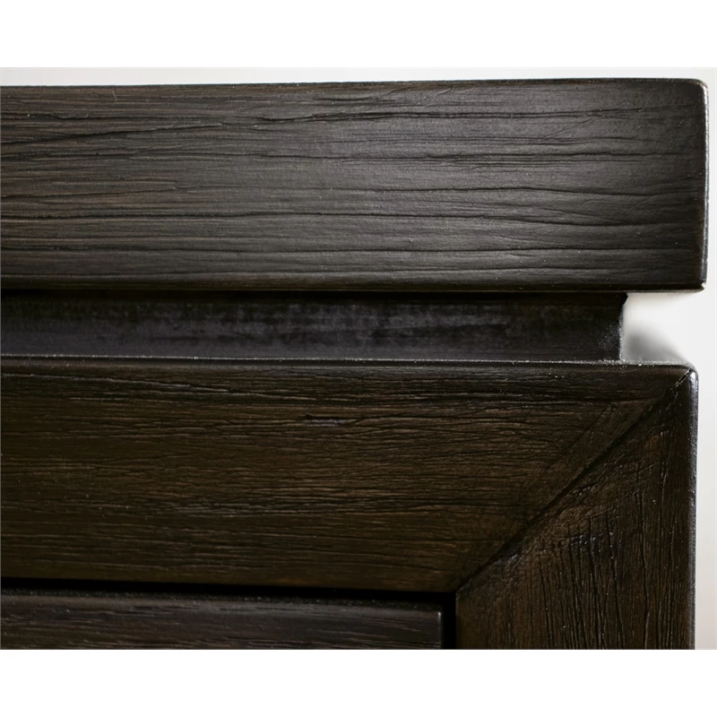 Riverside Furniture Prelude Wood Executive Desk In Umber Brown 7 Riverside Furniture Prelude Wood Executive Desk In Umber Brown - Image 5