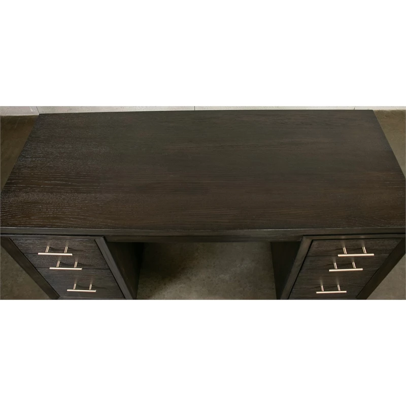 Riverside Furniture Prelude Wood Executive Desk In Umber Brown 12 Riverside Furniture Prelude Wood Executive Desk In Umber Brown - Image 10