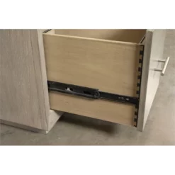 Riverside Furniture Prelude Wood Executive Desk In Casual Taupe Tan -CYMAX Sales 2701153 8 L