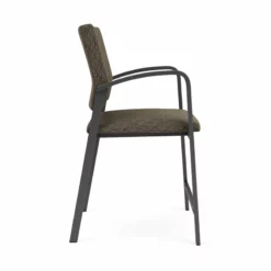 Lesro Newport 24.5" Fabric & Steel Reception Hip Chair In Gray And Charcoal 35 Lesro Newport 24.5" Fabric & Steel Reception Hip Chair In Gray And Charcoal -CYMAX Sales 2702938 1 L 1