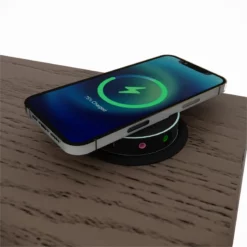 RoomAndLoft Gray Windsor Solid Wood Sit-Stand Storage Desk -CYMAX Sales 2725465 7 L