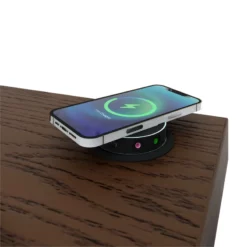 RoomAndLoft Brown Windsor Solid Wood Sit-Stand Storage Desk -CYMAX Sales 2725466 7 L