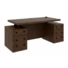 RoomAndLoft Brown Windsor Solid Wood Sit-Stand Storage Desk 2 RoomAndLoft Brown Windsor Solid Wood Sit-Stand Storage Desk -CYMAX Sales 2725466 8 L