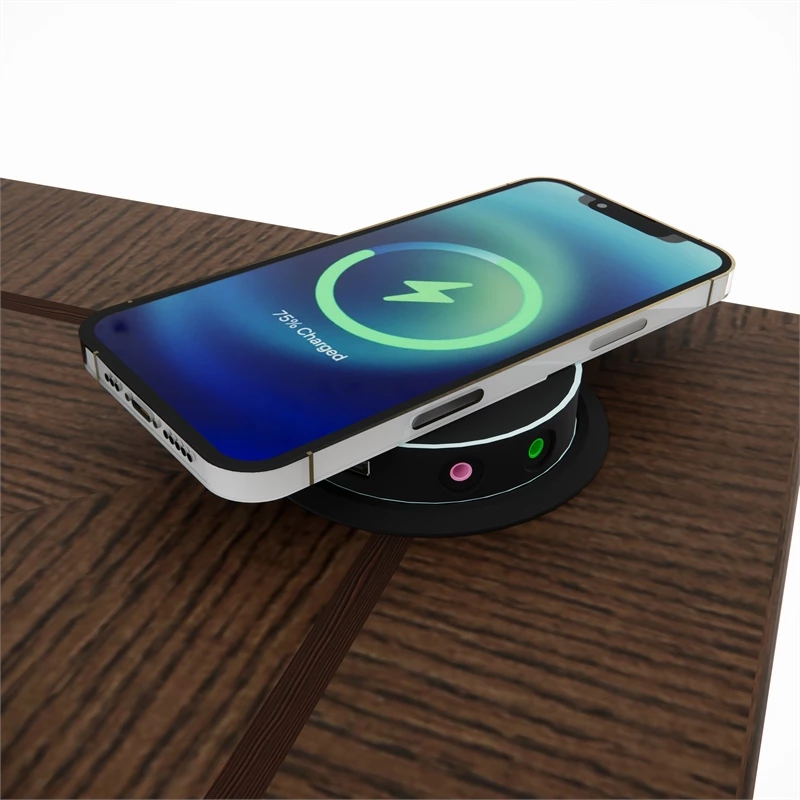 RoomAndLoft Brown Imperial Solid Wood Sit-Stand Storage Desk 9 RoomAndLoft Brown Imperial Solid Wood Sit-Stand Storage Desk - Image 7