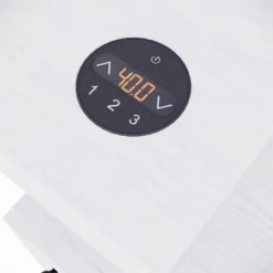 RoomAndLoft White Windsor Wood Sit-Stand Storage Desk With File Drawer Bookcase -CYMAX Sales 2725478 5 L