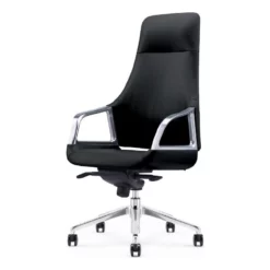 Benzara Cid Mal 24" Upholstered Fabric & Metal Office Chair In Chrome And Black 10 Benzara Cid Mal 24" Upholstered Fabric & Metal Office Chair In Chrome And Black -CYMAX Sales 2727609 L
