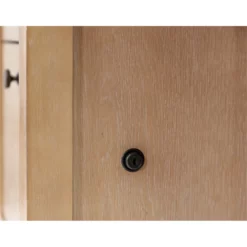 Modern Wood Credenza Wood Office Desk Writing Fully Assembled Light Brown 16 Modern Wood Credenza Wood Office Desk Writing Fully Assembled Light Brown -CYMAX Sales 2734289 5 L