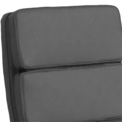 Padded Panel Back Office Chair With Horizontal Stitching Gray -CYMAX Sales 2737836 1 L