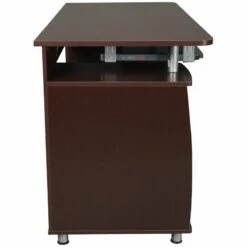 Catania Modern / Contemporary Chocolate Finish Computer Desk -CYMAX Sales 2740359 14 L