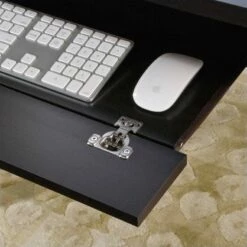 Catania Modern / Contemporary Modern Wood Computer Desk In Jamocha Wood 9 Catania Modern / Contemporary Modern Wood Computer Desk In Jamocha Wood -CYMAX Sales 2740621 2 L