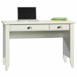 Catania Modern / Contemporary Modern Wood Computer Desk In Soft White