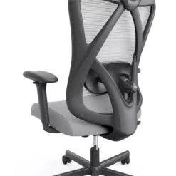 Bowery Hill Metal And Mesh Adjustable Office Chair In Gray Finish 27 Bowery Hill Metal And Mesh Adjustable Office Chair In Gray Finish -CYMAX Sales 2743591 11 L