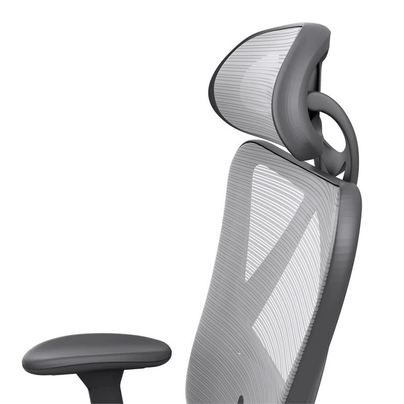 Bowery Hill Metal And Mesh Adjustable Office Chair In Gray Finish 15 Bowery Hill Metal And Mesh Adjustable Office Chair In Gray Finish - Image 13