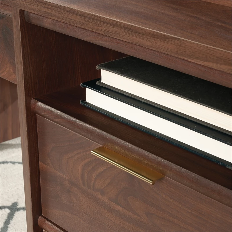 Sauder Clifford Place Engineered Wood Executive Desk In Grand Walnut 16 Sauder Clifford Place Engineered Wood Executive Desk In Grand Walnut - Image 14
