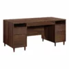 Sauder Clifford Place Engineered Wood Executive Desk In Grand Walnut -CYMAX Sales 2743855 L