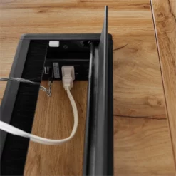 Urbanpro 59.5"W Engineered Wood L-Shaped Desk In Nordik Oak/Brown -CYMAX Sales 2746113 3 L