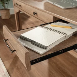 UrbanPro Modern Engineered Wood Writing Desk In Brushed Oak Finish -CYMAX Sales 2753553 11 L