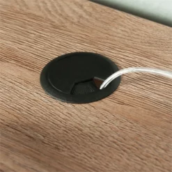 UrbanPro Modern Engineered Wood Writing Desk In Brushed Oak Finish -CYMAX Sales 2753553 7 L