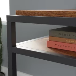 UrbanPro Modern Engineered Wood Writing Desk In Grand Walnut -CYMAX Sales 2753561 5 L