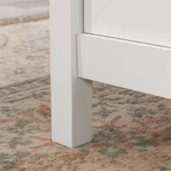 UrbanPro Modern Engineered Wood Executive Desk In White Finish -CYMAX Sales 2753572 14 L