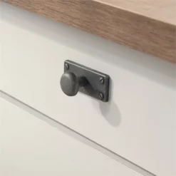 UrbanPro Modern Engineered Wood Executive Desk In White Finish -CYMAX Sales 2753572 9 L