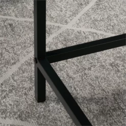 UrbanPro Modern Engineered Wood Writing Desk In Slate Gray Finish -CYMAX Sales 2753586 10 L