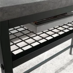 UrbanPro Modern Engineered Wood Writing Desk In Slate Gray Finish -CYMAX Sales 2753586 7 L