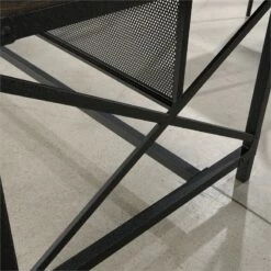 UrbanPro Engineered Wood / Metal 72x30 Table Desk In Carbon Oak -CYMAX Sales 2753601 11 L