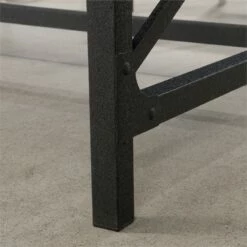 UrbanPro Engineered Wood / Metal 72x30 Table Desk In Carbon Oak -CYMAX Sales 2753601 12 L