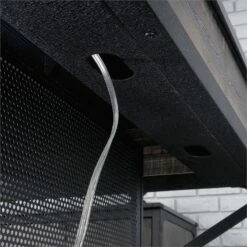 UrbanPro Engineered Wood / Metal 72x30 Table Desk In Carbon Oak -CYMAX Sales 2753601 9 L