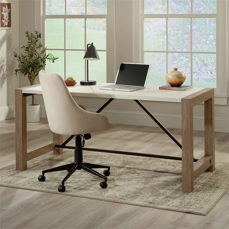 UrbanPro Engineered Wood Executive Desk In Brushed Oak Finish 7 UrbanPro Engineered Wood Executive Desk In Brushed Oak Finish - Image 5
