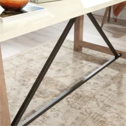 UrbanPro Engineered Wood Executive Desk In Brushed Oak Finish 20 UrbanPro Engineered Wood Executive Desk In Brushed Oak Finish -CYMAX Sales 2753602 6 L