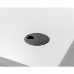 Modern Wood Executive Desk Office Desk Fully Assembled White 23 Modern Wood Executive Desk Office Desk Fully Assembled White -CYMAX Sales 2760062 9 L