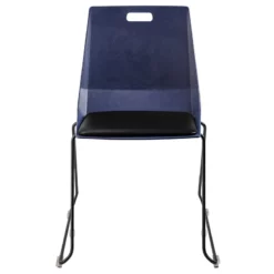 NPS Luvraflex Chair Blue Poly Back And Black Padded Seat -CYMAX Sales 2761975 3 L