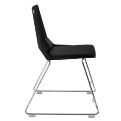 NPS Luvraflex Chair Black Poly Back And Black Padded Seat -CYMAX Sales 2761977 1 L