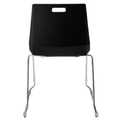 NPS Luvraflex Chair Black Poly Back And Black Padded Seat -CYMAX Sales 2761977 2 L