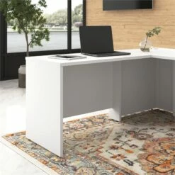 Hampton Heights 42W Desk Return In White - Engineered Wood 17 Hampton Heights 42W Desk Return In White - Engineered Wood -CYMAX Sales 2764052 1 L