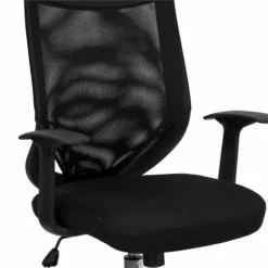 Pemberly Row High Back Mesh Office Chair With Mesh Fabric Seat -CYMAX Sales 2773959 5 L