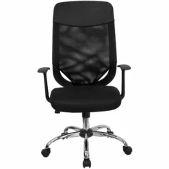 Pemberly Row High Back Mesh Office Chair With Mesh Fabric Seat -CYMAX Sales 2773959 7 L
